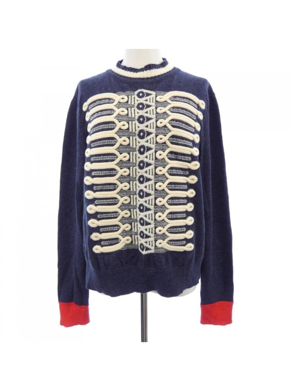 Hermes Knit Sweater Navy